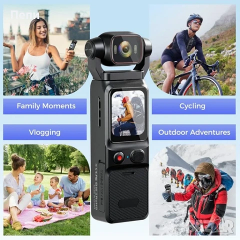 4K Action Camera with Touchscreen & Gyro Stabilization, снимка 6 - Камери - 54508437