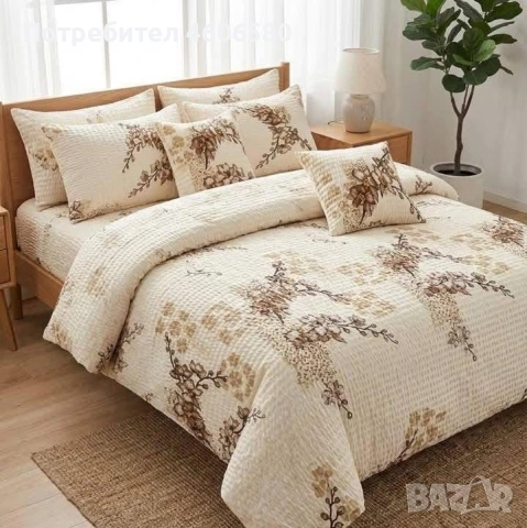 НОВИ ДЕСЕНИ – СПАЛНО БЕЛЬО ОТ КРЕПОН, снимка 4 - Спално бельо - 53966059