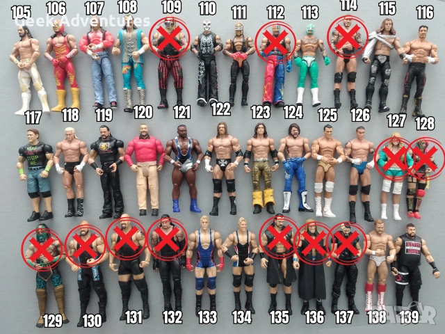 Кечисти Екшън Фигурки WWE Pro-Wrestling Кеч Играчки John Cena Randy Orton Brock Lesnar 3/3, снимка 4 - Фигурки - 46367335