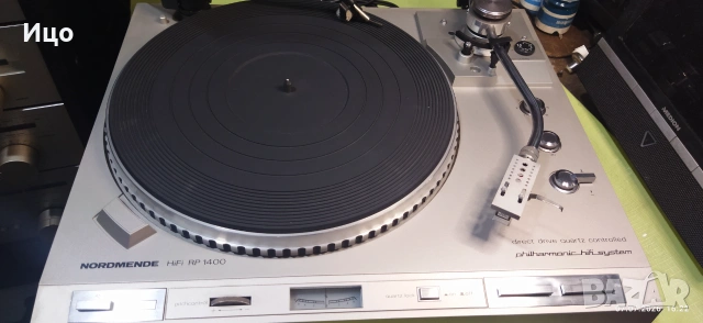 Nordmende RP 1400 directdrive turntable,грамофон., снимка 7 - Грамофони - 54457643