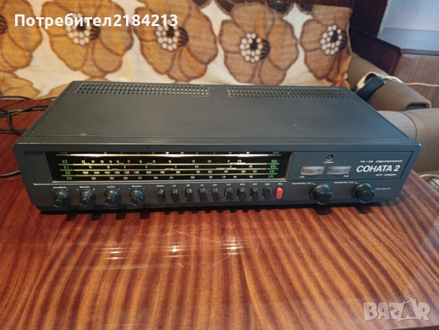 Ретро аудио сет: Стерео усилвател Соната 2 , Дек Hitachi и колони Studio 40 w, снимка 11 - Ресийвъри, усилватели, смесителни пултове - 55177106
