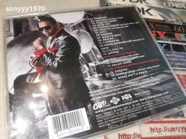 CHRIS BROWN CD 2206261218H2E7R, снимка 3 - CD дискове - 54996110