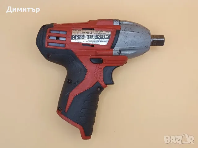 Milwaukee C 12 IW тяло на гайковерт 1/2", снимка 2 - Винтоверти - 55565771