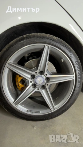 Оригинални AMG спорт пакет 18ки джанти с Гуми Continental Sport Contact 7