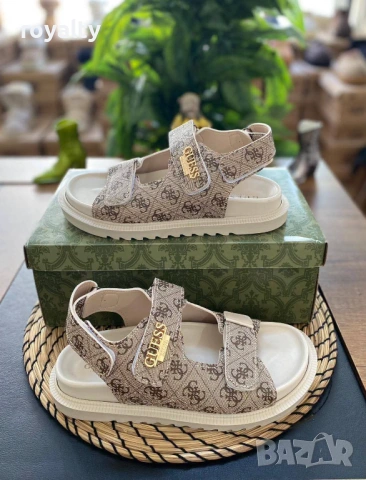 Guess Нови Дамски Сандали Гес Различни Цветове , снимка 2 - Сандали - 54624971