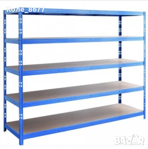 Метален стелаж Regalux 240/200/70 см. /издържа до 450KG!/ НАМАЛЕН!