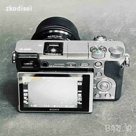 Фотоапарат SONY A6000, снимка 3 - Фотоапарати - 55576162