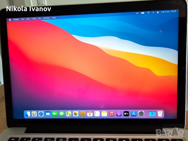 MacBook Pro 13 inch Retina (Mid 2014) | i5 / 8GB RAM / 256GB SSD | 5 часа батерия (84% | 282 цикъла), снимка 2 - Лаптопи за дома - 54800952