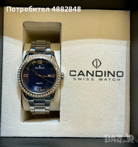  Дамски часовник Candino Swiss Watch – като нов, с гаранция 