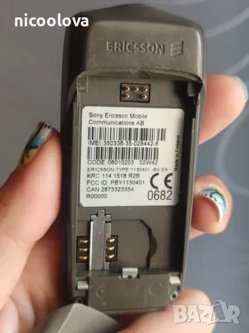Ericsson T66 yпотребяван телефон без батерия за колекция, снимка 5 - Sony Ericsson - 55379645