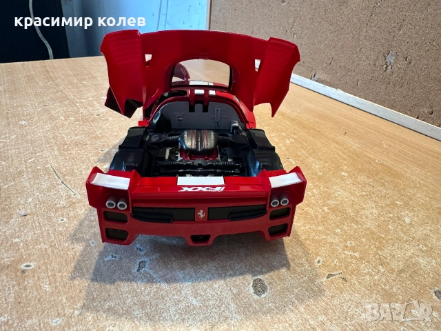 метален модел "FERRARI FXX"/Hot Wheels,1:18/, снимка 3 - Колекции - 55123353