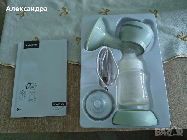 Помпа за кърма Kikkaboo Leia Plus, снимка 2 - Помпи за кърма - 55081038
