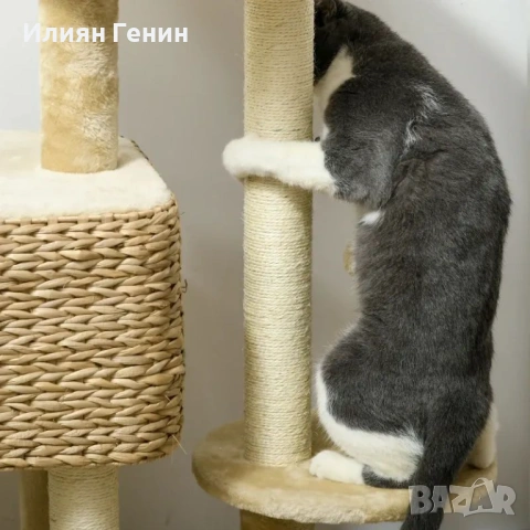 Дърво за котки PawHut, снимка 4 - За котки - 54362712