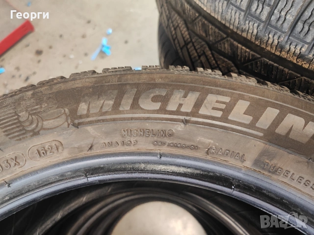4бр.зимни гуми 215/55/17 Michelin, снимка 4 - Гуми и джанти - 54106878