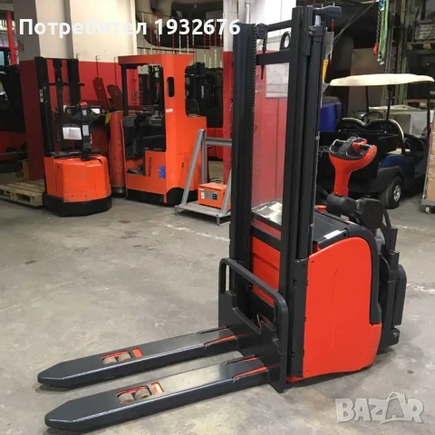 Стакер Linde L14AP -1400 kg., снимка 5 - Индустриална техника - 54067194