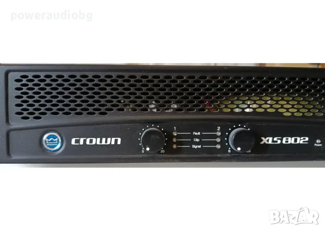Висококачествен усилвател Crown XLS 802 - 1бр., снимка 3 - Ресийвъри, усилватели, смесителни пултове - 55382405