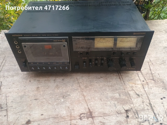 Hitachi D-900 3 Head Cassette Deck