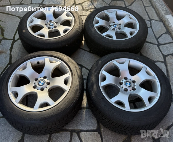 Зимни гуми с джанти Barum Polaris 5 255/50/R19 БМВ х5 е53