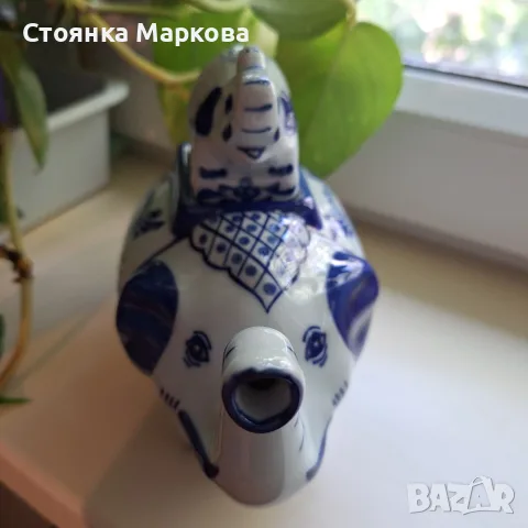 Декоративен чайник-слон-Тайланд, снимка 3 - Статуетки - 55583838