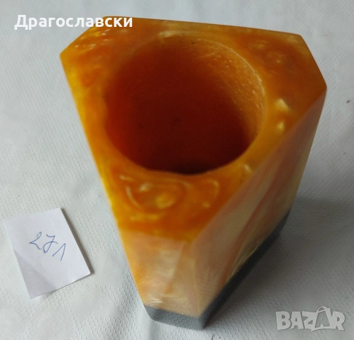 Ваза, вази, кутии - каталин, кутия, моливник, винтаж, снимка 5 - Други стоки за дома - 54939916