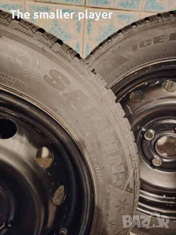 Зимни гуми с джанти за Тойота Ярис, снимка 4 - Гуми и джанти - 54091206