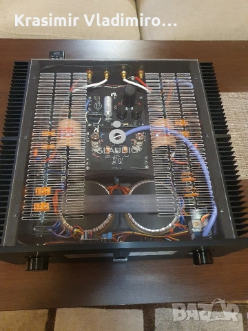 Slaudio Hybrid усилвател, снимка 2 - Ресийвъри, усилватели, смесителни пултове - 54803746