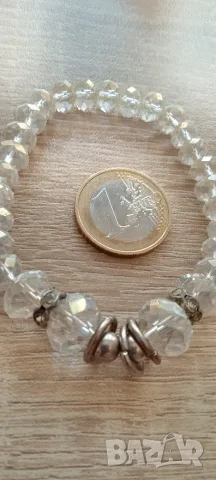 Дамска  сребриста гривна, снимка 4 - Гривни - 55378093