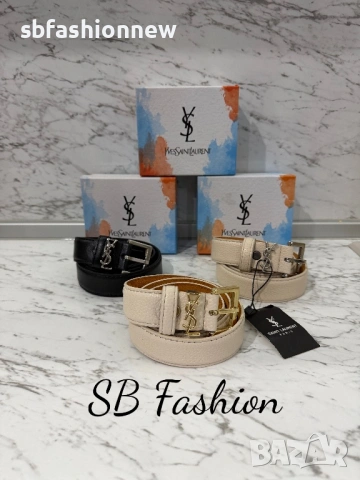 Ysl колан естествена кожа в кутия