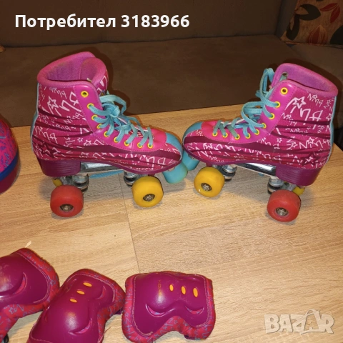 пълен комплект ролери ., снимка 6 - Спортна екипировка - 54256270