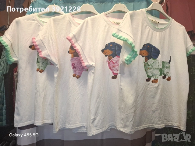 Дамски тениски, снимка 3 - Тениски - 53984773