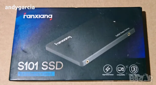 2TB SSD Fanxiang S101 SATA III 2000GB 2.5 inch Up to 550MB/s Read, up to 500MB/s Write диск лаптоп, снимка 3 - Твърди дискове - 55315716