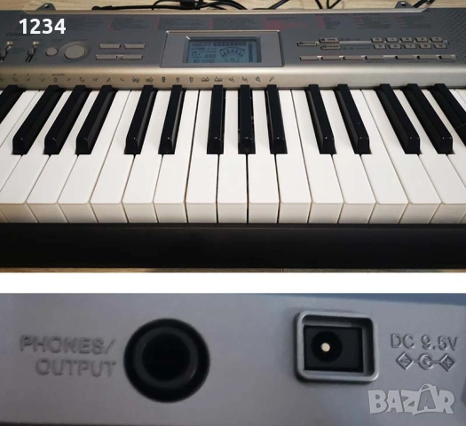 синтезатор клавир CASIO LK-120 пиано с плътни светещи клавиши 5 октави, снимка 7 - Синтезатори - 54516546