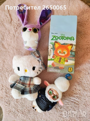 Комплект нови плюшени играчки 3 броя!