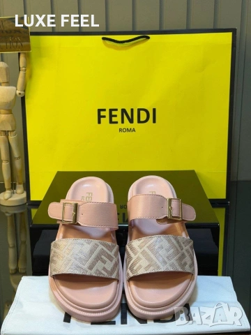 Fendi 💎Дамски Чехли 39,40 н ., снимка 2 - Чехли - 54368433
