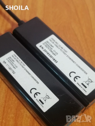 USB 2.0 към Fast Ethernet конвертор от марката Secomp. , снимка 4 - Кабели и адаптери - 54752314