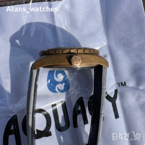 Aquacy Bronze CuSn8 Mother Of Pearl Watch Automatic 200M, снимка 2 - Мъжки - 54959106