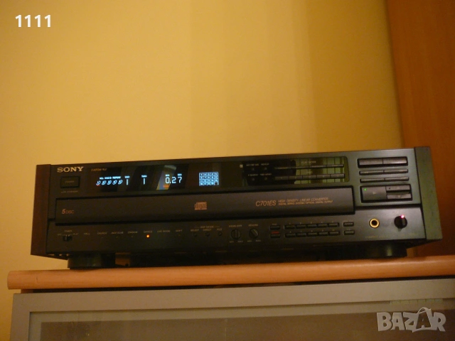 SONY CDP-C701ES, снимка 5 - Ресийвъри, усилватели, смесителни пултове - 55176288