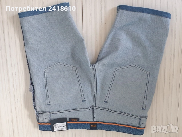 Hugo Boss Candiani Denim  Slim Fit Jeans Short  Mens Size 36 НОВО! ОРИГИНАЛ! Мъжки Къси Дънкови Пант, снимка 4 - Къси панталони - 54441519