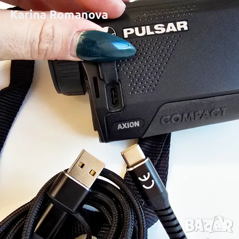 ТЕРМОКАМЕРА - Pulsar Axion XQ19 Compact, като нова, в гаранция, снимка 5 - Оборудване и аксесоари за оръжия - 55667993