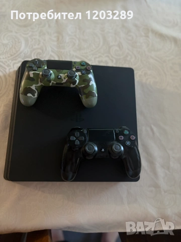 Play station 4 + два джойстика, снимка 2 - PlayStation конзоли - 55244241