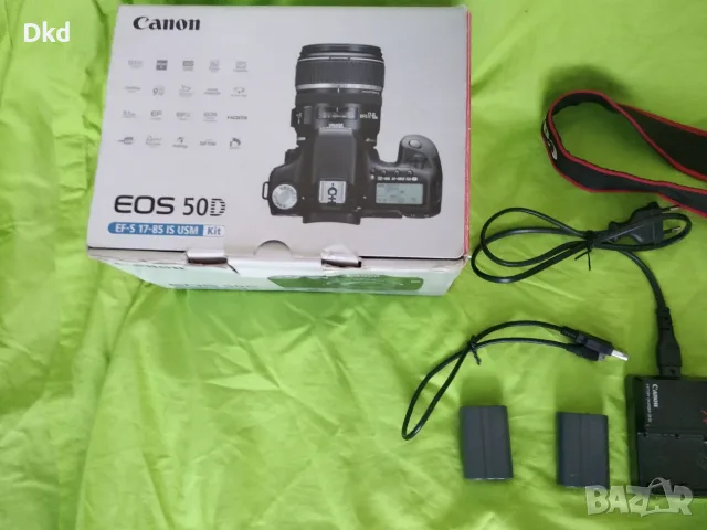Батерия за фотоапарат Canon EOS 50D, снимка 2 - Батерии, зарядни - 55469251