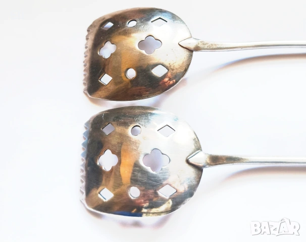 Антикварни лъжици за сервиране , снимка 2 - Прибори за хранене, готвене и сервиране - 54245151