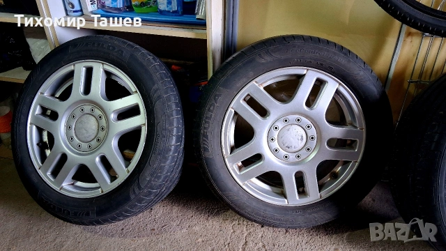 Алуминеви Джанти с гуми 205/55/16R , снимка 2 - Гуми и джанти - 54725381