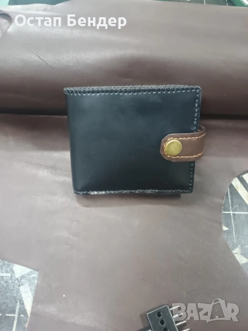 Кожен портфейл , снимка 2 - Портфейли, портмонета - 54659318