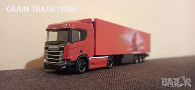 Scania R500 & Frigo Krone! Herpa 1/87