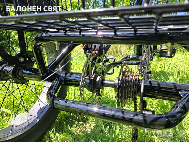 JULY MORNING Fat Tire 2026 модел Практичен Триколесен Велосипед, снимка 10 - Велосипеди - 55100247