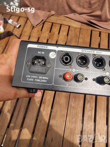 Усилвател Ibiza Sound AMP300USB-BT., снимка 5 - Ресийвъри, усилватели, смесителни пултове - 55321528