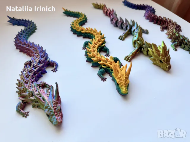 3dпечат flexi dragon , снимка 3 - Конструктори - 55547120