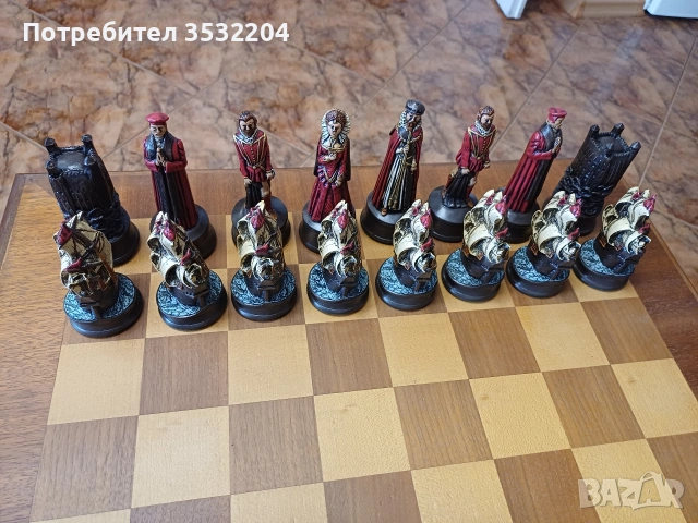 Шах маса с фигури, снимка 3 - Шах и табла - 55210967
