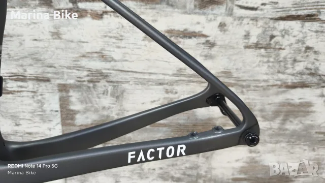 НОВА карбонова рамка Factor LS Gravel CeramicSpeed | 49, снимка 18 - Части за велосипеди - 55562456